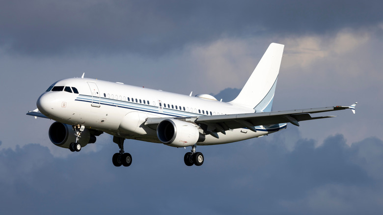 A Qatar Amiri ACJ319 Neo aircraft