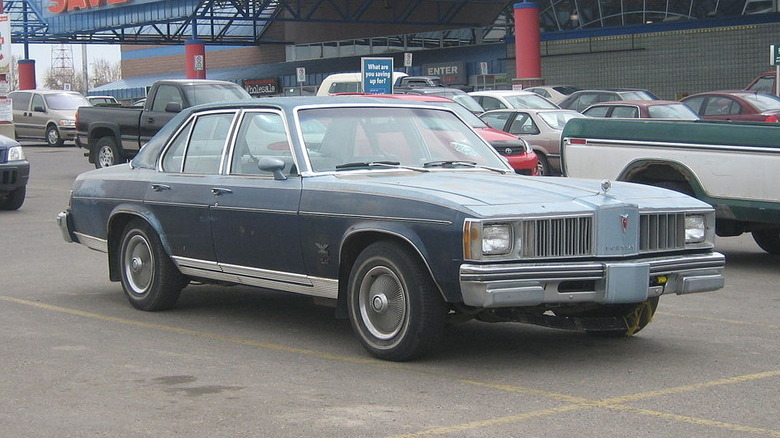 Faded Blue 1980 Pontiac Phoenix