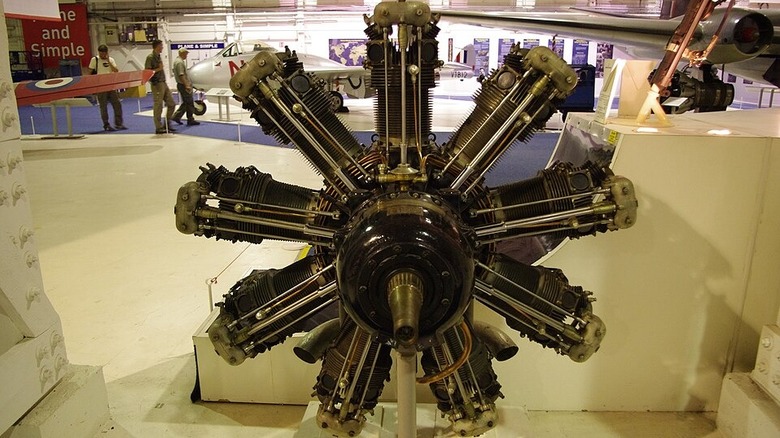 Bristol Jupiter VIIIF.P engine at RAF Museum London