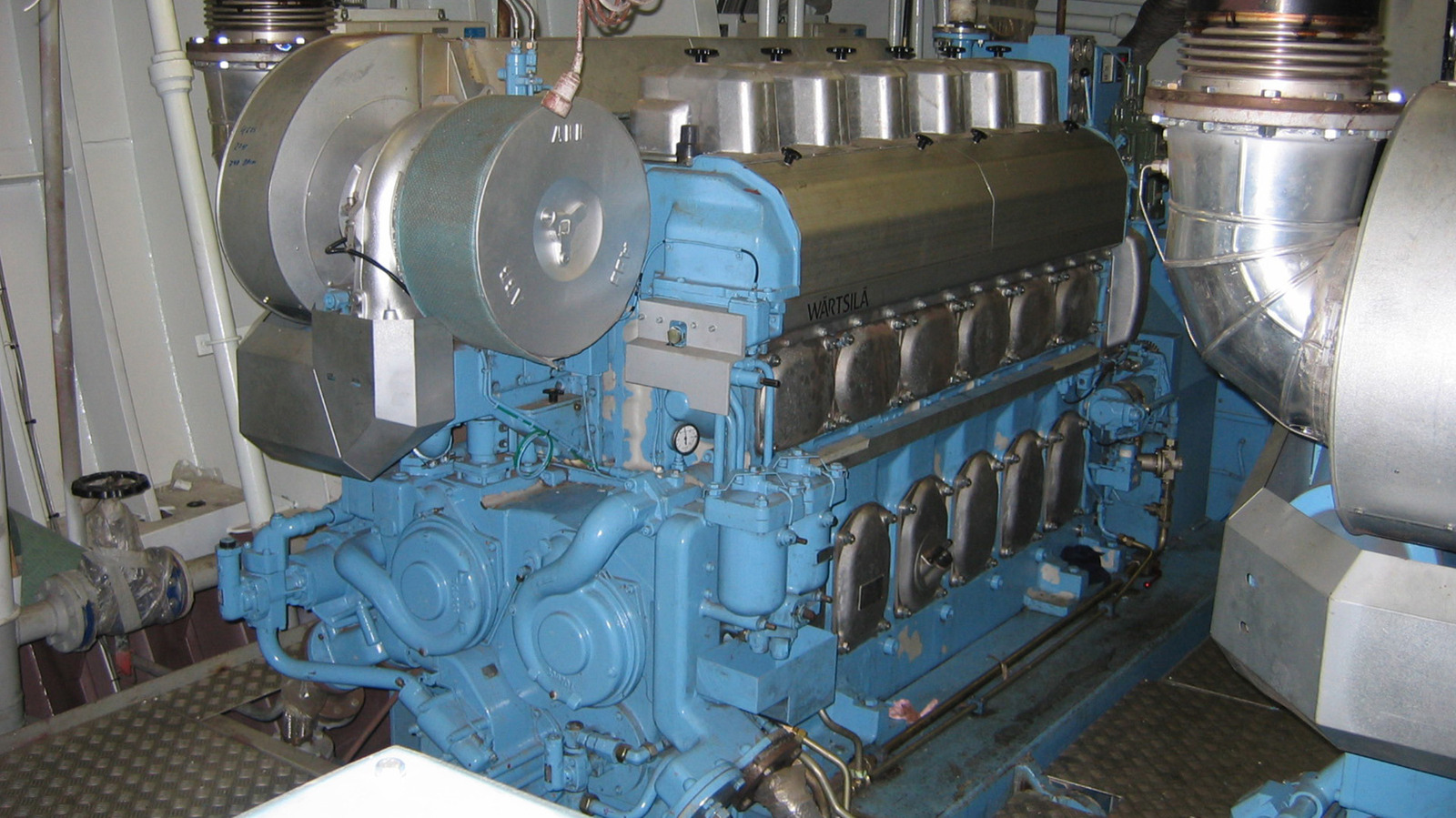 5 Of The Most Powerful Diesel Engines Ever Put In Ships