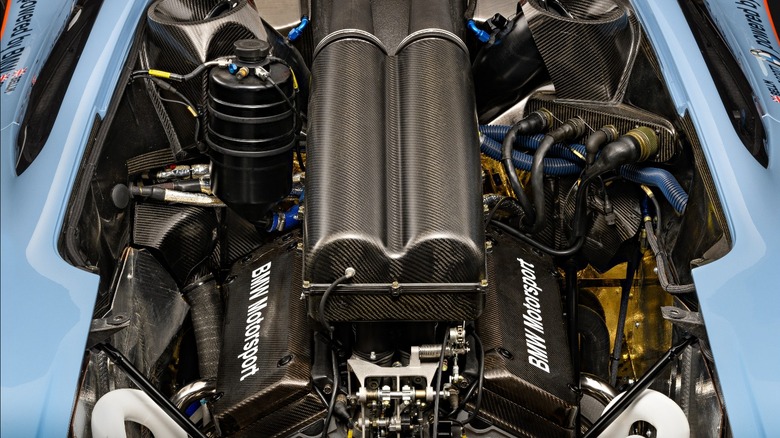 BMW McLaren F1 Engine Ad Poster – The Ultimate Driving Machine – 22x13 Gloss Print