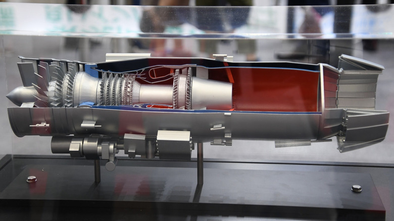 IHI XF9-1 prototype engine model.