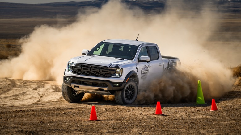 Ford Ranger Raptor off-roading