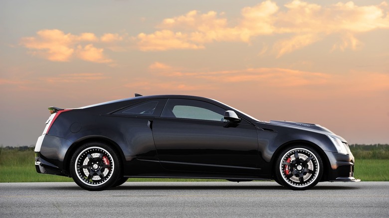 Side view of the Hennessey VR1200 CTS-V