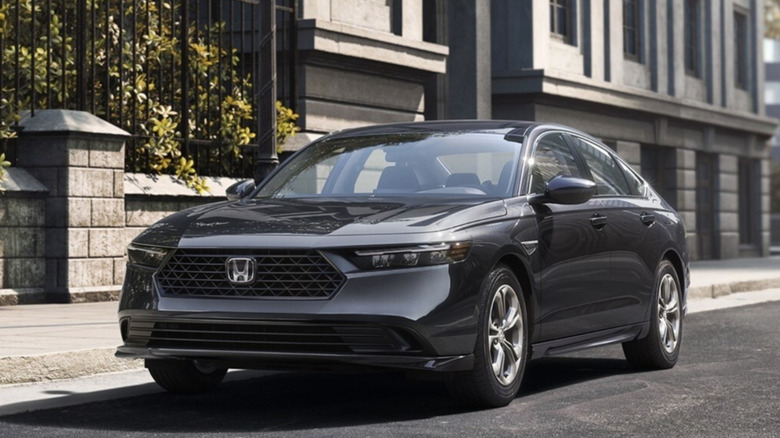 Honda Accord on street