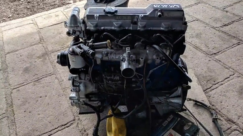 a 3B diesel engine