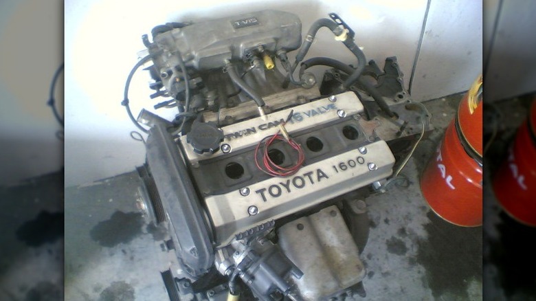 a 4A-GE engine
