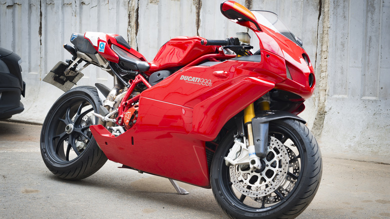 a Ducati 999S