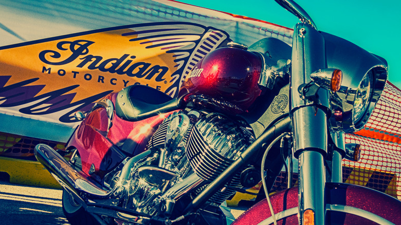 Indian motorcycle and logo