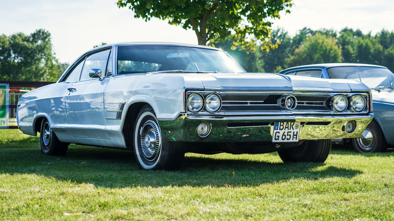 1965 Buick Wildcat car show parked