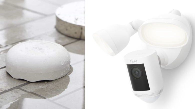 Ring sensore and security camera
