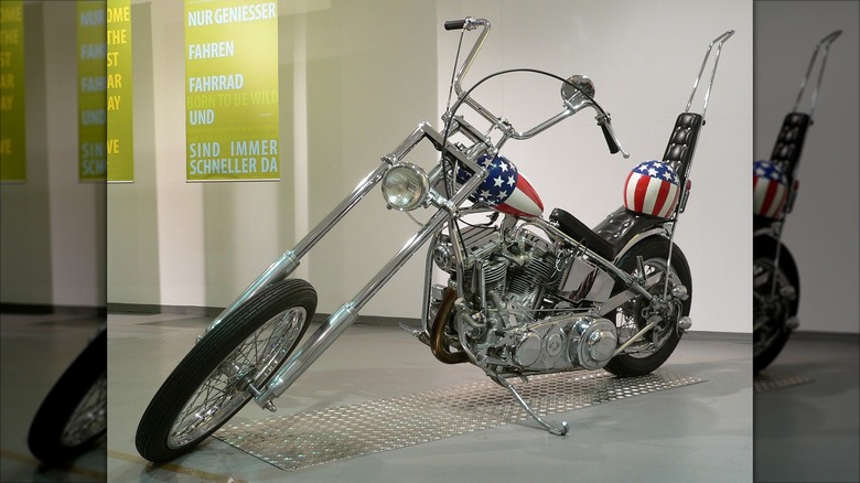 Motorbike "Easy-Rider-Chopper" Harley Davidson