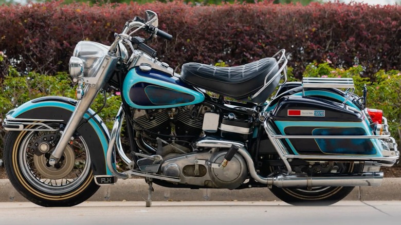 Elvis Presley's 1976 Harley-Davidson FLH 1200 Electra Glide