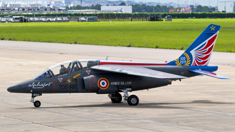 Dornier Dassault Alpha Jet  on tarmac