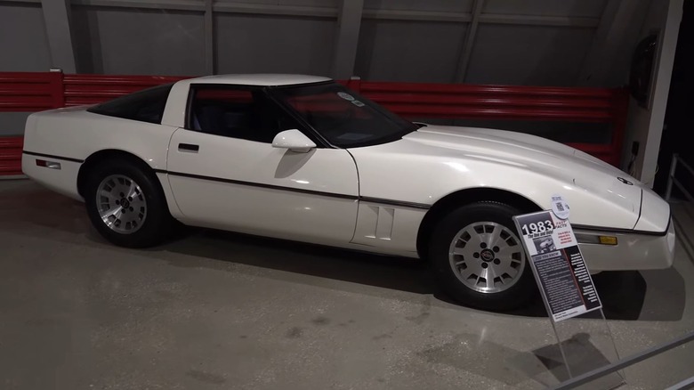 1983 Corvette on display