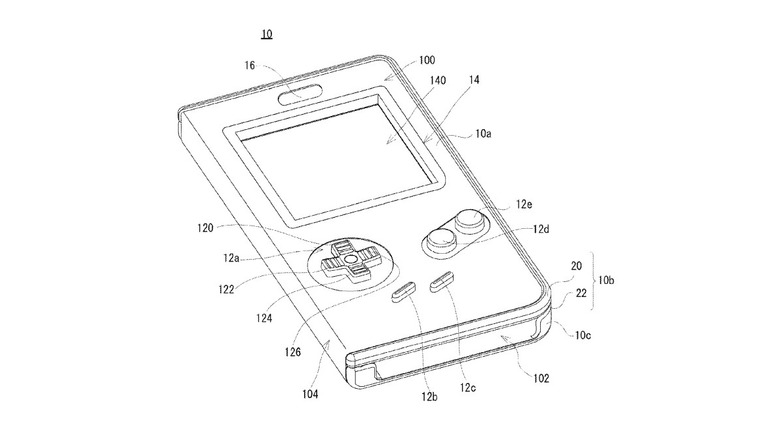 Nintendo's proposed smartphone Game Boy case