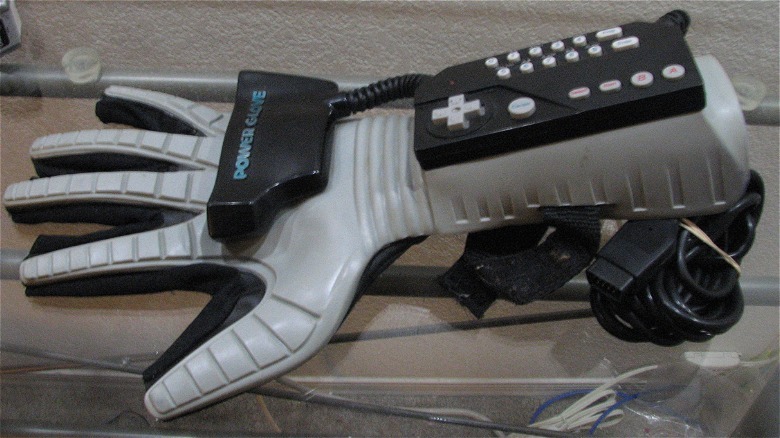Nintendo Power Glove on display