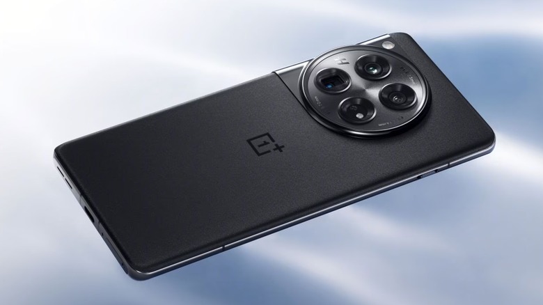 Promotional image of a black OnePlus 12