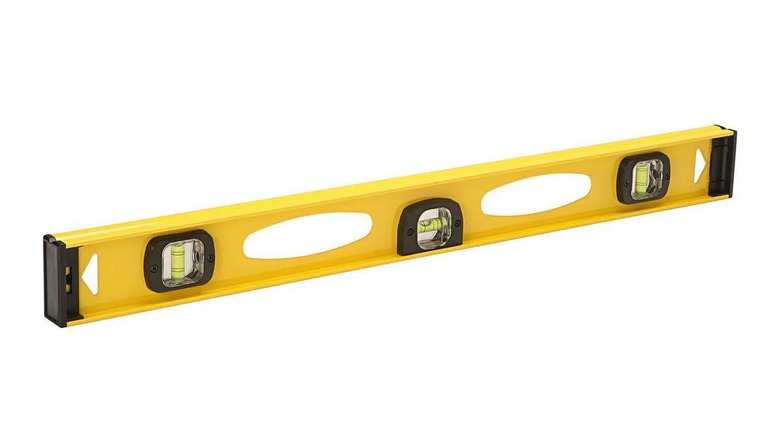 The Pittsburgh 24 Inch I-Beam Level on a white background