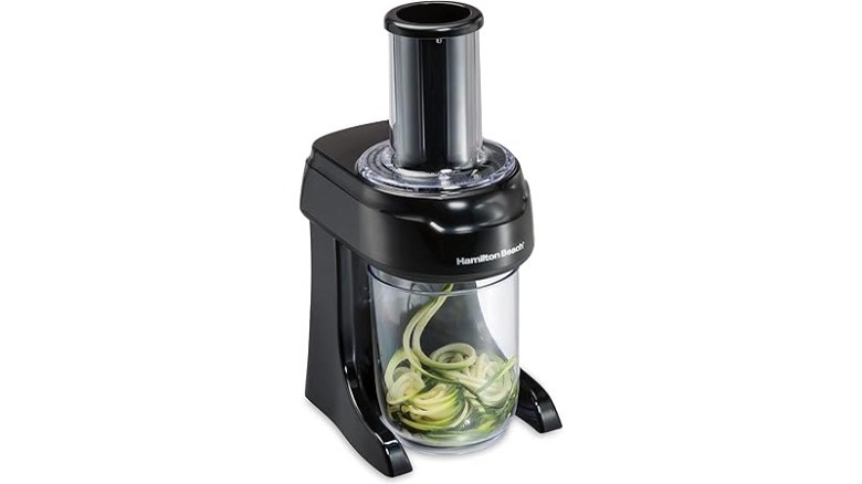 An electric spiralizer