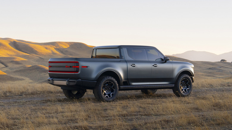 Scout Terra truck from the back