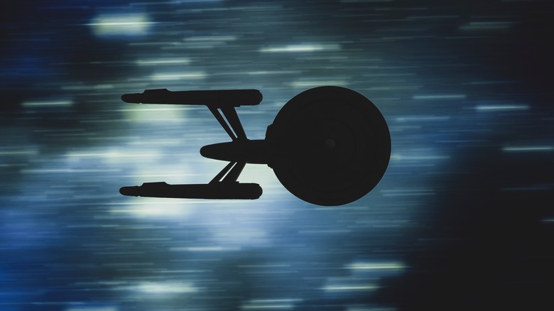 U.S.S. Enterprise silhouette illustration