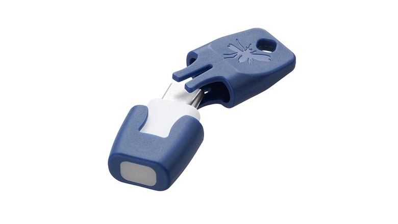 Heat it smartphone attachment on white background