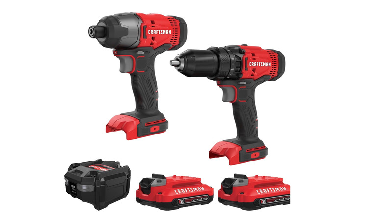 Craftsman Drill and Driver pictured against a white background