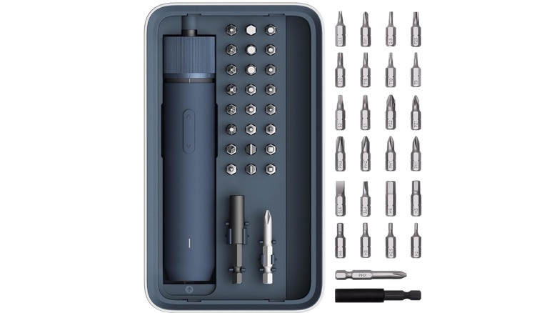Hoto Electric Screwdriver kit pictured against a white background