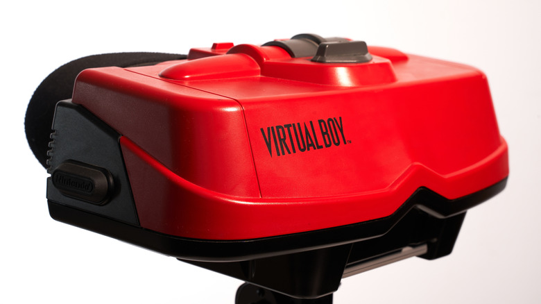 Virtual Boy white background