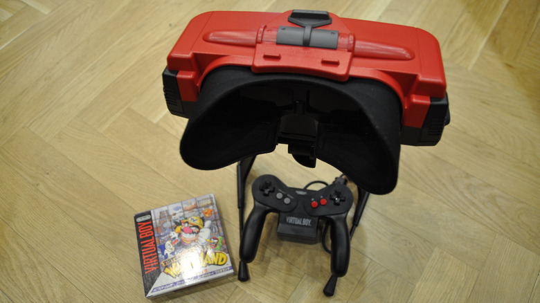 Virtual Boy on the floor
