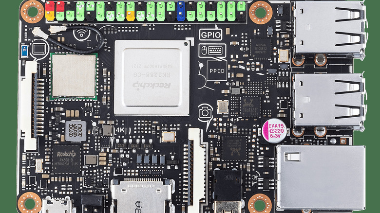 Tinker Board S R2.0 board closeup