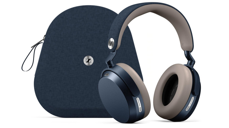 The Sennheiser Momentum 5 with its carrying case.