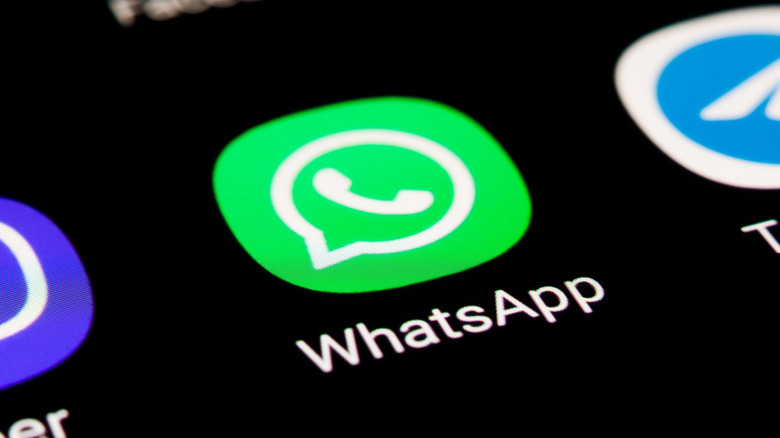 Messengers on Android Phone Screen
