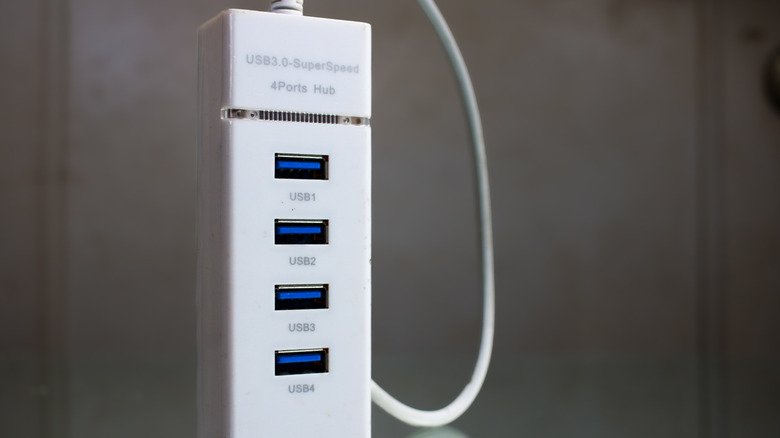 four port USB hub