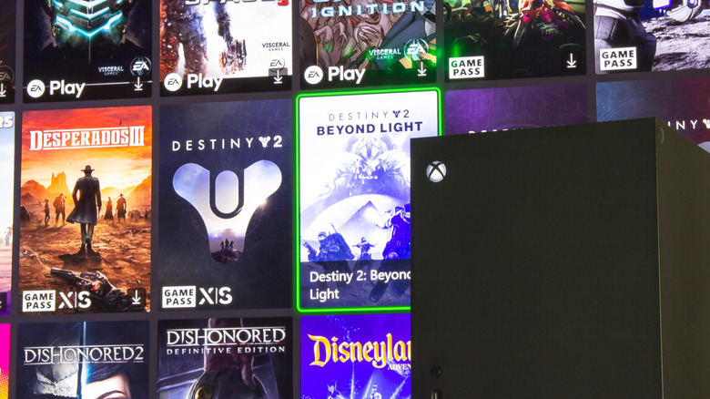 Xbox series x game library