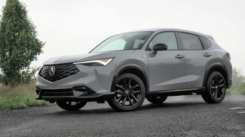 Acura ADX on a cloudy day