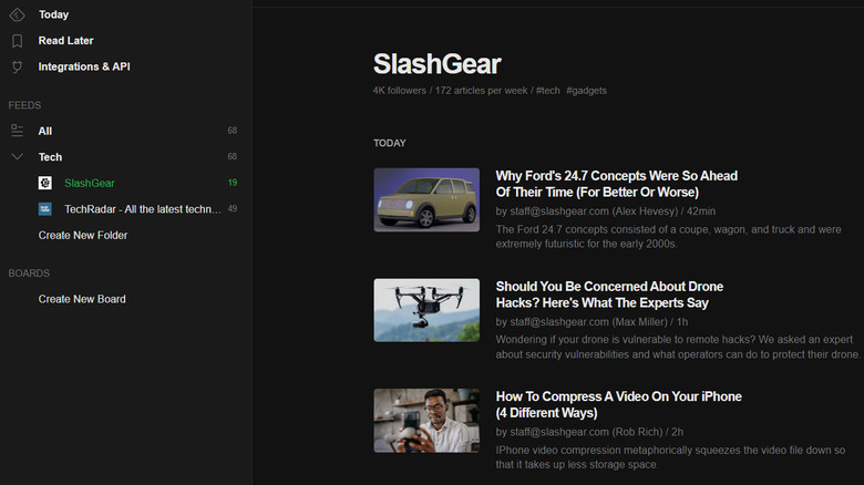 Feedly 