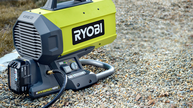 ryobi portable heater
