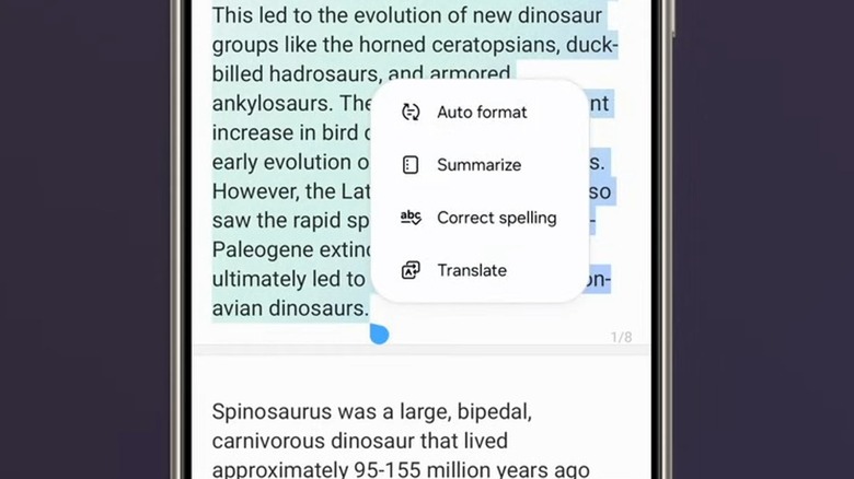 Samsung note with Note Assist