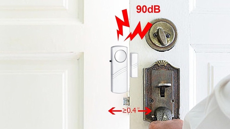 Plojop door sensor in action