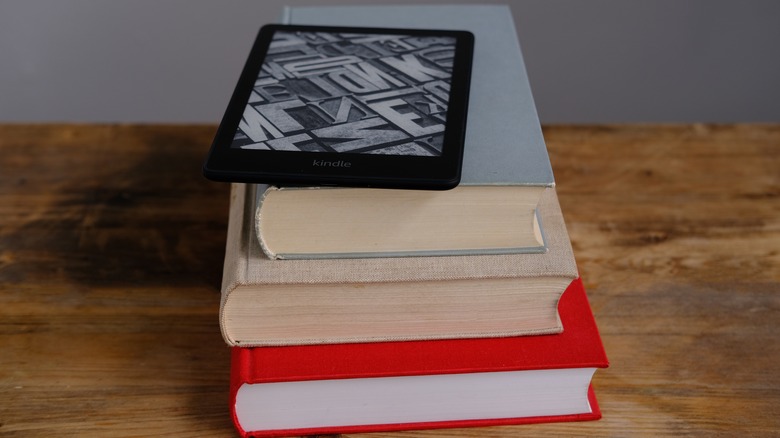 kindle top of books