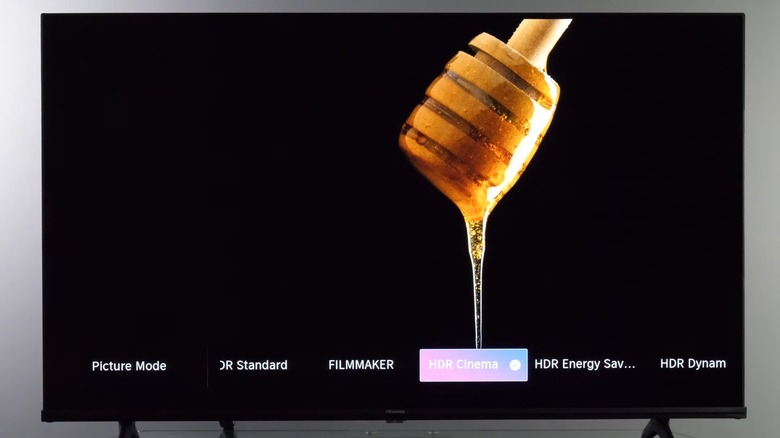 Picture settings for Hisense E7NQ and Pro TVs