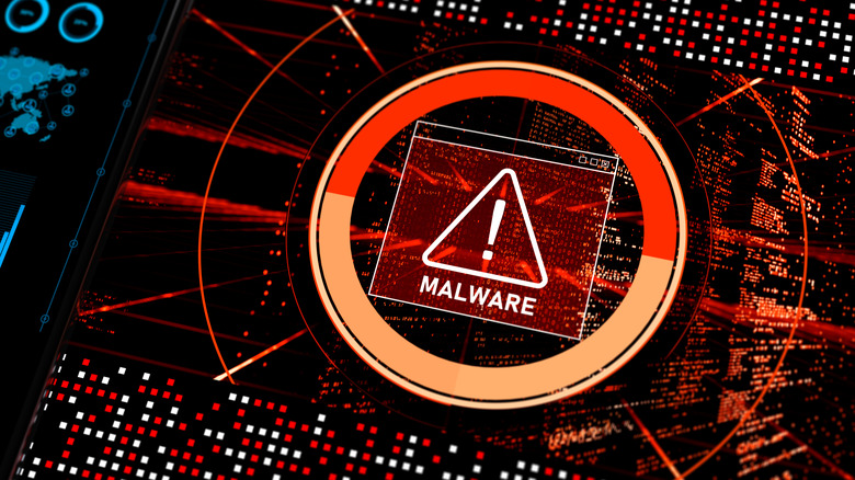 malware warning illustration