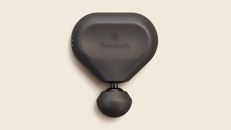 A closeup shot of the Therabody