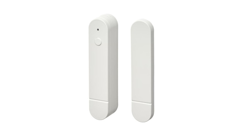 A close up of the IKEA Myggbett Door/Window Sensor