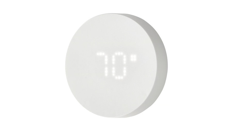 A close up of the IKEA Timmerflotte Temperature/Humidity Sensor
