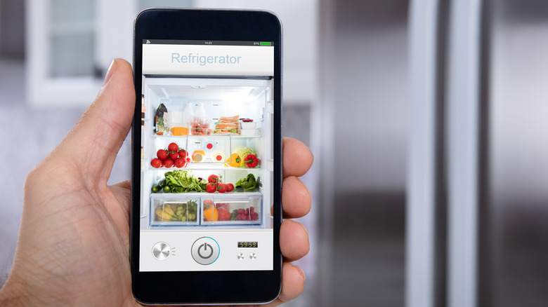 Smart refrigerator app