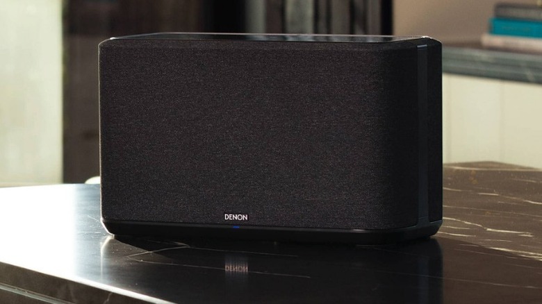 Denon 350 on marble counter