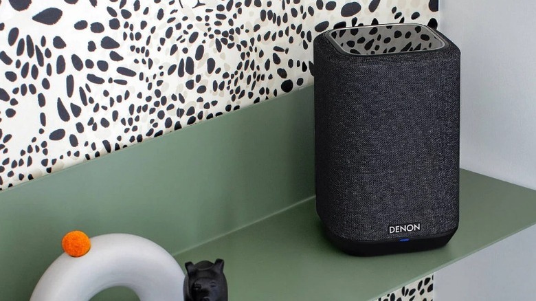 Denon Home 150 on shelf